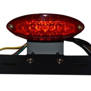STOP O CALAVERA DE LED - EN ROJO CON AMARILLO