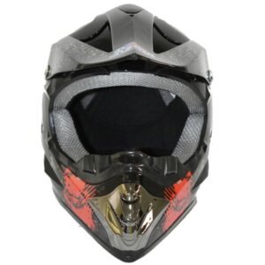 CASCO CROSS WLT-125 #15 (DOT) - EN NEGRO