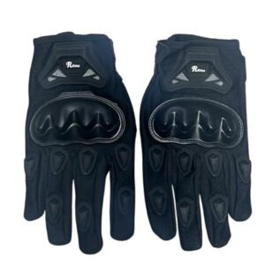 GUANTES NEGROS - NUDILLOS DE PLASTICO