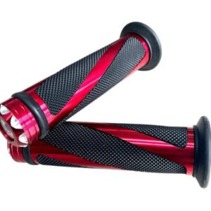 PUÑOS DECORATIVOS CON ALUMINIO (RANIX) - EN ROJO