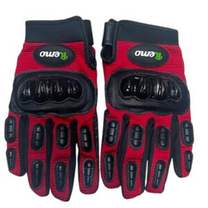 GUANTES ROJOS TALLA L - NUDILLOS DE PLASTICO
