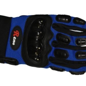 GUANTES - AZUL NUDILLOS DE PLASTICO