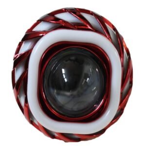FARO DE LED CON LUPA - ROJO V07