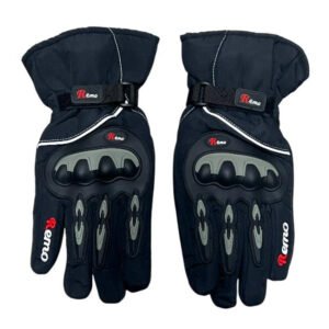 GUANTES - NEGROS LARGOS CONTRA AGUA