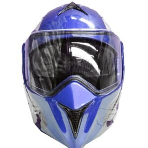 CASCO ABATIBLE - AZUL CON ENGRANES