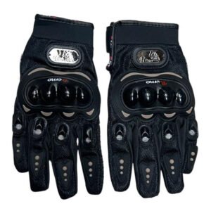 GUANTES - NEGROS Y PROTECTOR EN NUDILLOS WCC120