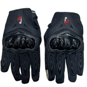 GUANTES - NEGROS Y PROTECTOR EN NUDILLOS WATT60