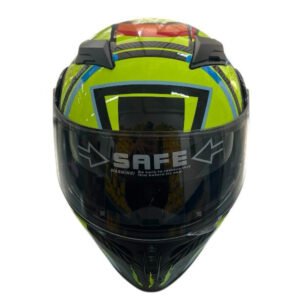 CASCO INTEGRAL WLT169 (DOT) - EN AMARILLO Y NEGRO