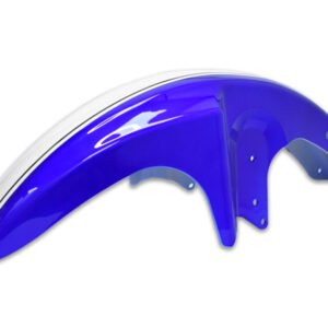 SALPICADERA DELANTERA EN AZUL CON BLANCO (RANIX) - PARA FT125 TS (2016-22)