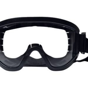 GOOGLE TIPO CROSS - NEGROS MICA TRANSPARENTE
