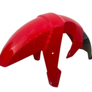 SALPICADERA DELANTERA EN ROJO CON NEGRO - PARA BIT150 (2022-23)