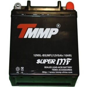 BATERIA 12N5L-BS - (100% SELLADAS LIBRE DE MANTENIMIENTO) (RANIX) - PARA ITAL AT110 - AT125 - DT110 - YAMA YBR125 - FZ16 - SZR150 - CYGNUS RAY Z - BOXER150 - DISCOVER150 - SUZU GIXXER150(2014-22)