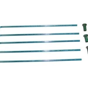 RAYOS (72PZS) (160MM) - PARA CARGO125 - TITAN125 - ARGENTA110