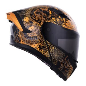 CASCO RODA FORCE EVO ORO TIANLONG XXL ABATIBLE MICA HUMO SVS