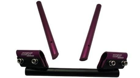 MANUBRIO MOTO ALUMINIO XTREME IRON RACING MORADO