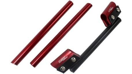 MANUBRIO MOTO ALUMINIO XTREME COLOR ROJO