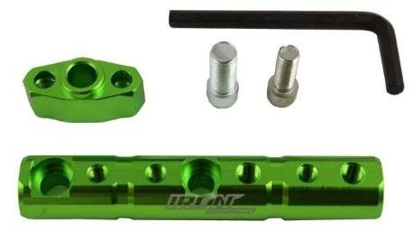 BASE ESPEJO VERDE BARRA INSTALACION MOTO IR9601