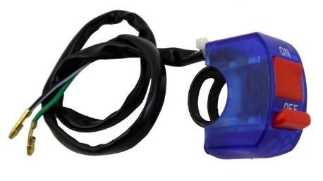 SWITCH UNIV. 2 CABLES AZUL (BOLSA/10PZ)