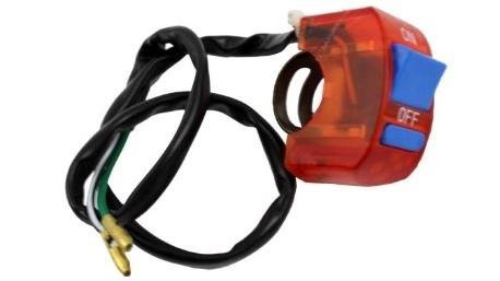 SWITCH UNIV. 2 CABLES ROJO (BOLSA/10PZ)