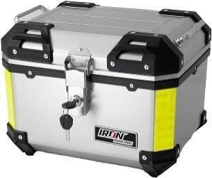 CAJA PORTA-EQUIPAJE PLASTICO 47*42*39CM PLATA 45L