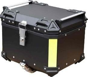 CAJA PORTA-EQUIPAJE ALUMINIO 41*36*33CM NEGRO LISO