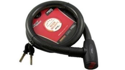 CANDADO SEGURIDAD CABLE DE ACERO ANTIROBO P/MOTO 2