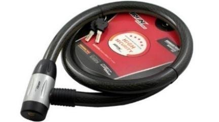 CANDADO SEGURIDAD CABLE DE ACERO ANTIROBO P/MOTO 2