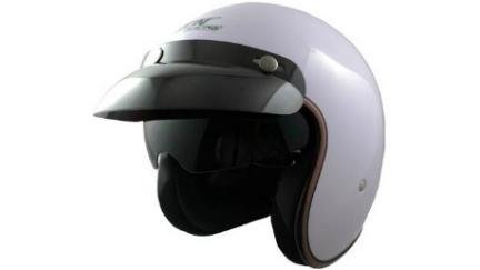 CASCO 3/4 CHOPER BLANCO M IRON RACING