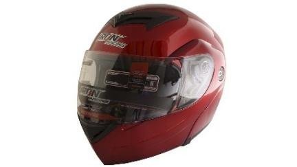 CASCO ABATIBLE IRON RACING IR108 DOT ROJO M
