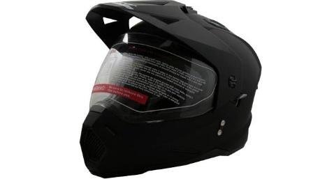 CASCO CROSS IRON RACING IR-92 NEGRO MATE (S)