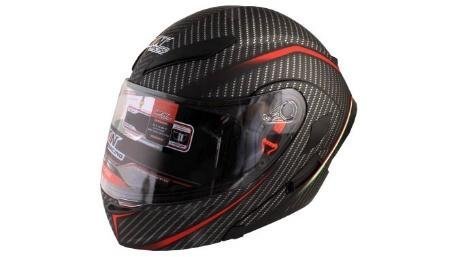 CASCO ABATIBLE IRON RACING DOT IR-121 DARK PHOENIX