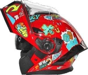 CASCO ABATIBLE SPEEDUP ROJO M