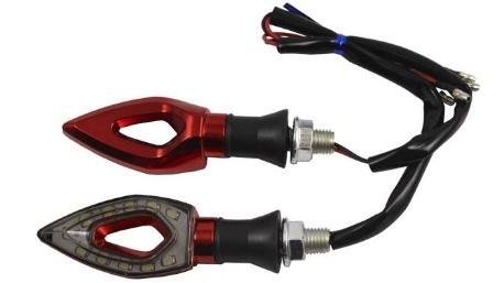 DIRECCIONAL ROJO LED AZUL 12V