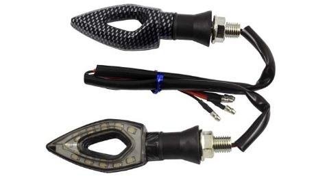 DIRECCIONAL SERPIENTE LED AZUL 12V