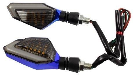 DIRECCIONAL AZUL LED AMARILLO/AZUL 12V