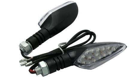 DIRECCIONAL LED NEGRO MATE LUZ BLANCA JGO