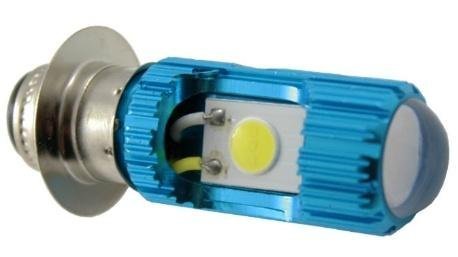 FOCO LED P/MOTO H6 AZUL DC 10-95V 12W