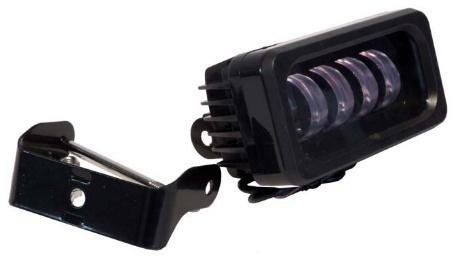FARO LED H/L ESTROBO CASCARA NEGRA LUZ BLANCO