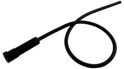 CABLE BUJIA P/MOTO C/CAPUCHON RECTO