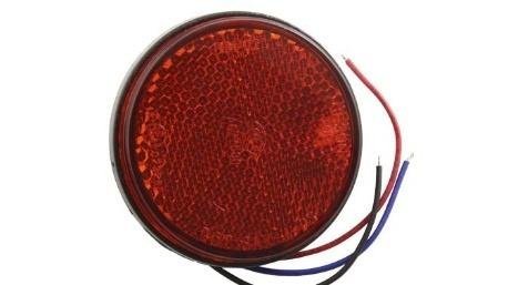 FARO LED REFLECTOR ROJO(REDONDO)