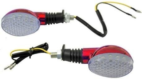 DIRECCIONAL LED BLANCA CUERPO ROJO 12V