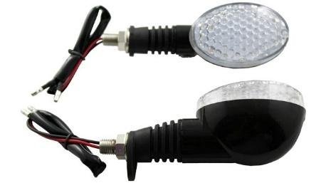 DIRECCIONAL NEGRO LED AMARILLO 12V