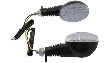 DIRECCIONAL NEGRO LED AZUL 12V