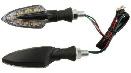 DIRECCIONAL LEDS MOTO JGO AZUL/AMARILLO