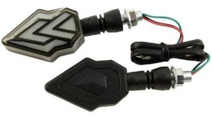DIRECCIONAL LEDS MOTO JGO AZUL AMARILLO