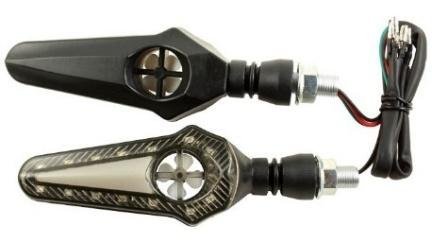 DIRECCIONAL LEDS MOTO JGO AZUL AMARILLO