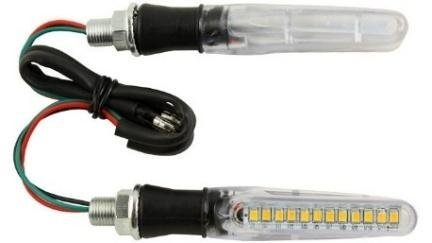 DIRECCIONAL LEDS MOTO JGO AZUL AMARILLO