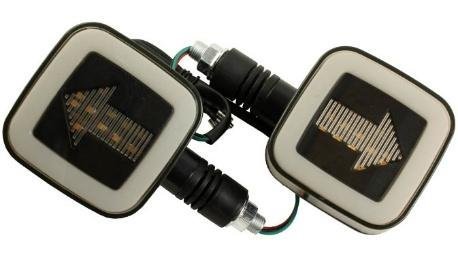 DIRECCIONAL LEDS MOTO JGO AZUL AMARILLO