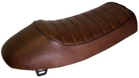 ASIENTO MOTO COMPLETO CAFE LIGERO FT125 C/BASE
