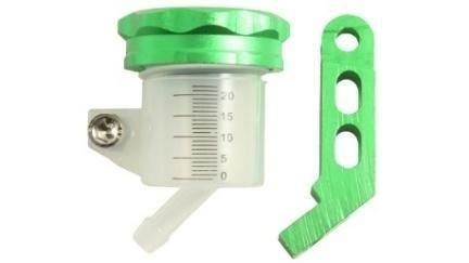 VASO ACEITE BOMBA FRENO MOTO VERDE
